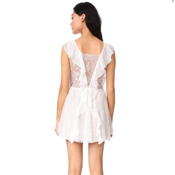 For Love & Lemons Stardust Lace Mini Dress - Picture 4 of 11